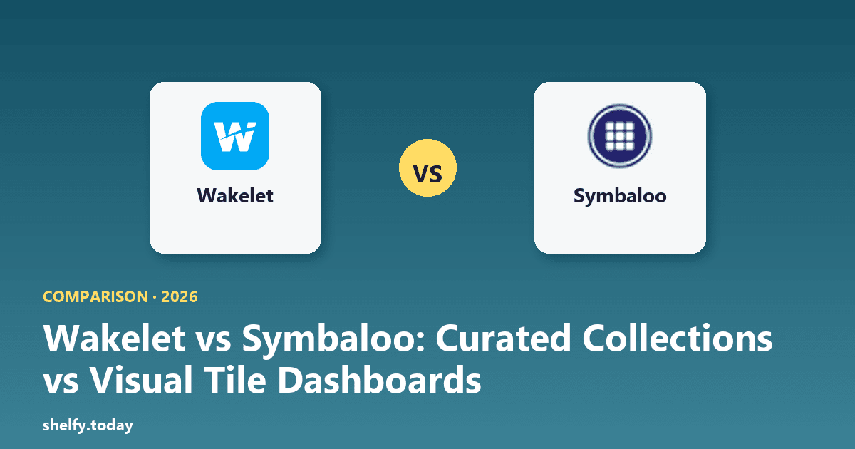 Cover Image for Wakelet vs Symbaloo (2026): Curated Collections vs Visual Tile Dashboards